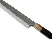 AS Sujihiki Kiritsuke Tsuchime 255, Ebony Handle 6 AS Sujihiki Kiritsuke Tsuchime 255, Ebony Handle – Bild 4