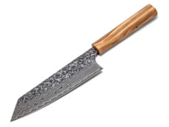Damastmesser Bunka 170 SG2, 63 Lagen, Olive -Sakura Verkauf damastmesser bunka 170 sg2 63 lagen olive 1