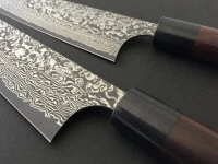 Damastmesser Bunka 170, Yoshimi Kato Kurosome, 30 Lagen 5 Damastmesser Bunka 170, Yoshimi Kato Kurosome, 30 Lagen – Bild 3