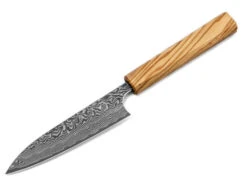 Damastmesser Petty 120 SG2, 63 Lagen, Olive -Sakura Verkauf damastmesser petty 120 sg2 63 lagen olive 1