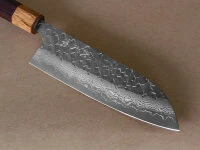 Damastmesser Santoku 165 Rose Ebony, 35 Lagen 6 Damastmesser Santoku 165 Rose Ebony, 35 Lagen – Bild 4