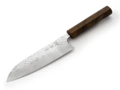 Damastmesser Santoku 165 White Ebony, 35 Lagen -Sakura Verkauf damastmesser santoku 165 white ebony 35 lagen 1