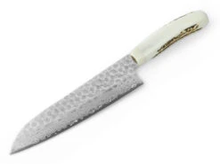 Damastmesser Santoku 180, Kadzuno-gara -Sakura Verkauf damastmesser santoku 180 kadzuno gara 1