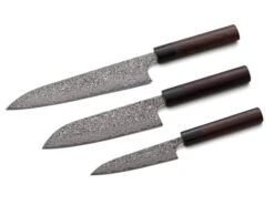 Damastmesser Set Santoku I -Sakura Verkauf damastmesser set santoku i 1