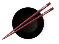 Essstäbchen Set Mit Ablage Sakura, Purple Heart 8 Essstäbchen Set Mit Ablage Sakura, Purple Heart – Bild 6