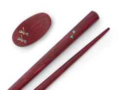 Essstäbchen Set Mit Ablage Tonbo, Purple Heart 23 Essstäbchen Set Mit Ablage Tonbo, Purple Heart -Sakura Verkauf essstaebchen set mit ablage tonbo purple heart 1