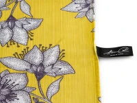 Furoshiki Rauha, Gelb, 50 X 50 Cm 6 Furoshiki Rauha, Gelb, 50 X 50 Cm – Bild 4