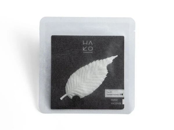 HA KO Paper Incense No. 1 Sandalwood, 1 Blatt 4 HA KO Paper Incense No. 1 Sandalwood, 1 Blatt – Bild 2