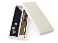 Handfächer Aihitoe Kon, Blau 7 Handfächer Aihitoe Kon, Blau – Bild 5