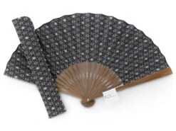 Handfächer Asanoha, Blau -Sakura Verkauf handfaecher asanoha blau 1