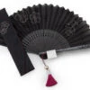 Handfächer Eien, Schwarz -Sakura Verkauf handfaecher eien schwarz