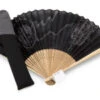 Handfächer Fujin Raijin, Donner-Gott, Schwarz 1 Handfächer Fujin Raijin, Donner-Gott, Schwarz -Sakura Verkauf handfaecher fujin raijin donner gott schwarz