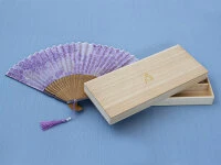 Handfächer Kiyoshisakura, Lila 9 Handfächer Kiyoshisakura, Lila – Bild 7