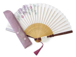 Handfächer Rozugade, Weiß 17 Handfächer Rozugade, Weiß -Sakura Verkauf handfaecher rozugade weiss 1