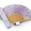 Handfächer Sakura Fubuki, Kirschblüte Blau -Sakura Verkauf handfaecher sakura fubuki kirschbluete blau