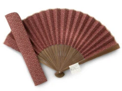 Handfächer Seikaiha, Rot -Sakura Verkauf handfaecher seikaiha rot 1