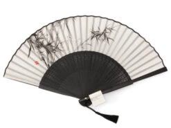 Handfächer Shiraji, Seide -Sakura Verkauf handfaecher shiraji seide 1