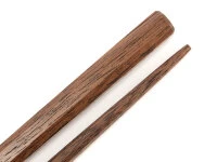 Japanische Essstäbchen Hachi, Walnuss, 23 Cm 3 Japanische Essstäbchen Hachi, Walnuss, 23 Cm