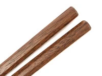 Japanische Essstäbchen Hachi, Walnuss, 23 Cm 5 Japanische Essstäbchen Hachi, Walnuss, 23 Cm – Bild 3