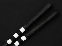 Japanische Essstäbchen Koushigara, Ebenholz 11 Japanische Essstäbchen Koushigara, Ebenholz – Bild 9