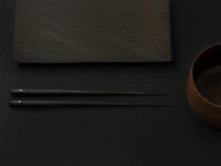 Japanische Essstäbchen Tokusen Ebony, Ebenholz 10 Japanische Essstäbchen Tokusen Ebony, Ebenholz – Bild 8