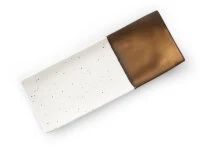 Japanische Servierplatte Sou, Weiß-gold, 2 Größen 8 Japanische Servierplatte Sou, Weiß-gold, 2 Größen – Bild 6