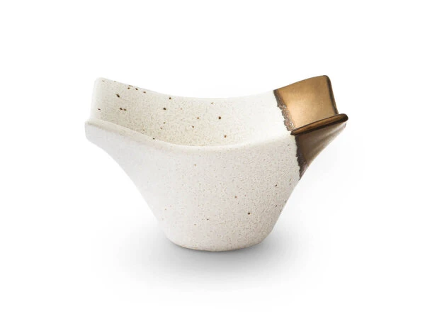 Japanische Soßenschale Sou, Schwarz-gold 3 Japanische Soßenschale Sou, Schwarz-gold