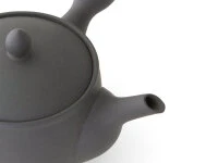 Japanische Teekanne Fuyou Kurokusube, Banko Yaki, 190 Ml 7 Japanische Teekanne Fuyou Kurokusube, Banko Yaki, 190 Ml – Bild 5