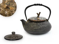 Japanische Teekanne Gusseisen Plum, 0,5 L 6 Japanische Teekanne Gusseisen Plum, 0,5 L – Bild 4