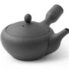 Japanische Teekanne Teppachu Kurokusube, Banko Yaki, 260ml 1 Japanische Teekanne Teppachu Kurokusube, Banko Yaki, 260ml -Sakura Verkauf japanische teekanne teppachu kurokusube banko yaki 260ml