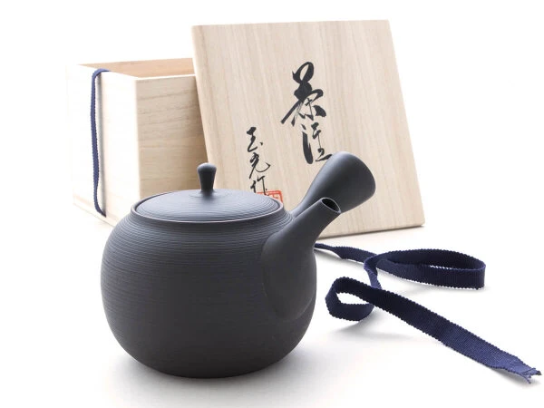 Japanische Teekanne Tokoname Sendan Sen Kaku Mit Geschenkbox 11 Japanische Teekanne Tokoname Sendan Sen Kaku Mit Geschenkbox – Bild 9