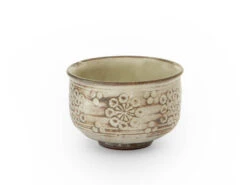 Japanische Teeschale Kobiki Hana Mishima -Sakura Verkauf japanische teeschale kobiki hana mishima 1