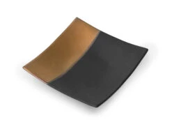 Japanischer Teller Sou, Schwarz-gold, 2 Größen -Sakura Verkauf japanischer teller sou schwarz gold 2 groessen 1