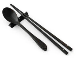 Japanisches Besteck-Set Yokina Asa, Ebenholz -Sakura Verkauf japanisches besteck set yokina asa ebenholz 1