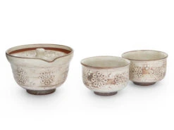 Japanisches Teeservice Kobiki Hana Mischima, 3-teilig -Sakura Verkauf japanisches teeservice kobiki hana mischima 3 teilig 1