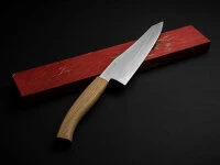 JIKKO Kuin Oku Shiro Santoku 180 9 JIKKO Kuin Oku Shiro Santoku 180 – Bild 7
