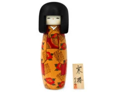 Kokeshi: Dekofigur Kantsubaki -Sakura Verkauf kokeshi dekofigur kantsubaki 1