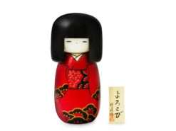 Kokeshi: Dekofigur Yorobkobi -Sakura Verkauf kokeshi dekofigur yorobkobi 1