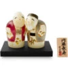Kokeshi: Holzfigur Enmanchoju (Paar) 1 Kokeshi: Holzfigur Enmanchoju (Paar) -Sakura Verkauf kokeshi holzfigur enmanchoju paar