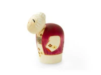 Kokeshi: Holzfigur Enmanchoju (Paar) 6 Kokeshi: Holzfigur Enmanchoju (Paar) – Bild 4