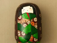 Kokeshi: Holzfigur Fuei 8 Kokeshi: Holzfigur Fuei – Bild 6