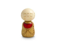 Kokeshi: Holzfigur Mönch 3 Kokeshi: Holzfigur Mönch