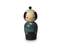 Kokeshi: Holzfigur Samurai 3 Kokeshi: Holzfigur Samurai