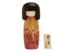 Kokeshi: Holzpuppe Tsuru No Mai -Sakura Verkauf kokeshi holzpuppe tsuru no mai 1