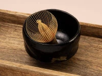 Matcha Besen Urasenke Gengen Saiko, Roter Faden 8 Matcha Besen Urasenke Gengen Saiko, Roter Faden – Bild 6