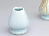 Matcha Besenständer, Kusenaoshi, Hellblau 7 Matcha Besenständer, Kusenaoshi, Hellblau – Bild 5