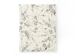 Japanbuch Tokyo Memo, Chiyogami Blütenäste Elfenbein, 17 X 22 Cm -Sakura Verkauf notizbuch japanbuch bluetenaeste grau elfenbein klein 1