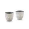 Sake Becher, Silber, 2er Set -Sakura Verkauf sake becher silber 2er set
