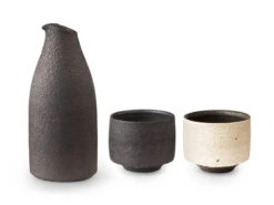 Sake Set Do, Karaffe, Zwei Becher -Sakura Verkauf sake set do karaffe zwei becher 1