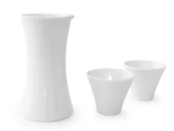 Sake Set Gen, Arita Porzellan, Weiß -Sakura Verkauf sake set gen arita porzellan weiss 1